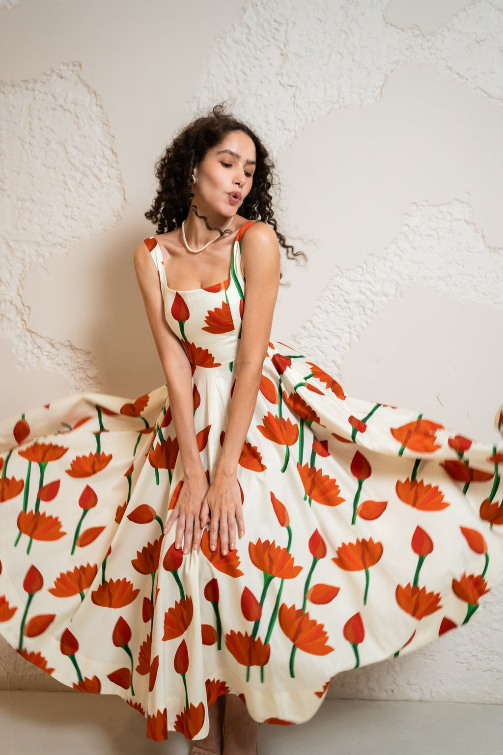 The Tulip Midi Dress